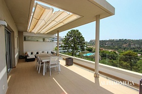 !Роскошный двухуровневый пентхаус с джакузи в комплексе Botanic, Alcuzcuz